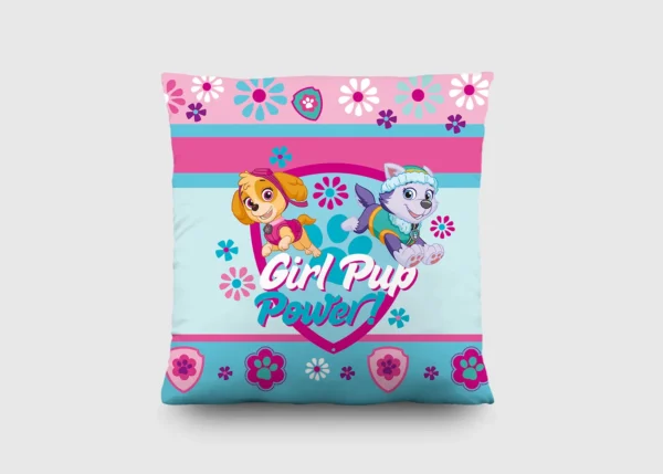 Dekorativní polštářek Tlapková Patrola Štěňata | 40 x 40 cm | CND 3199