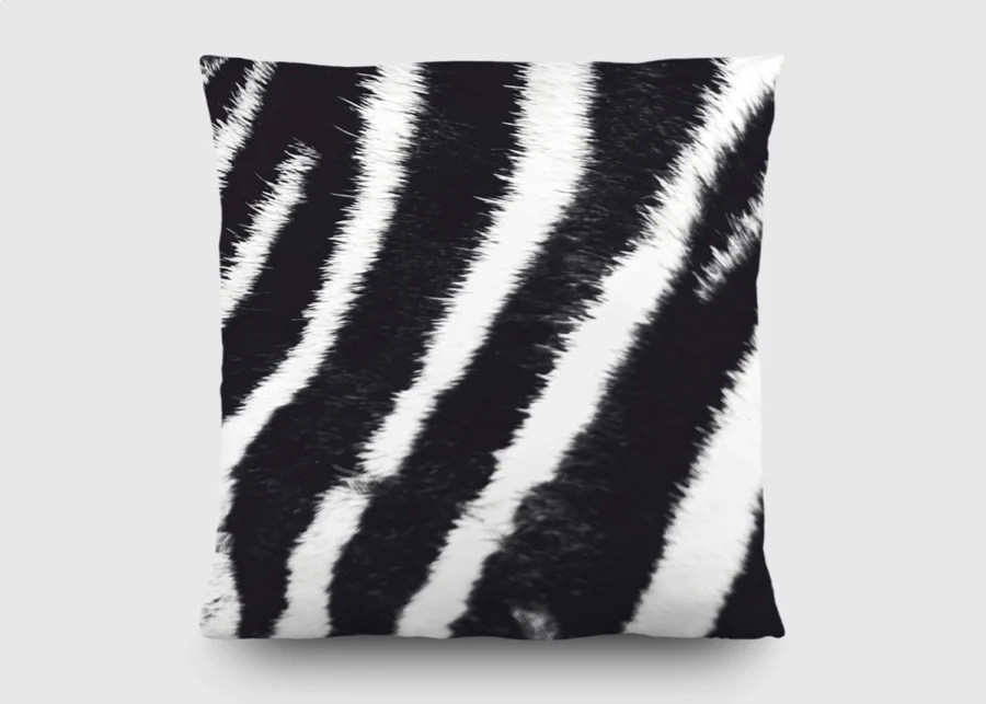 Dekorativní polštářek Zebra | 45 x 45 cm | CN 3605