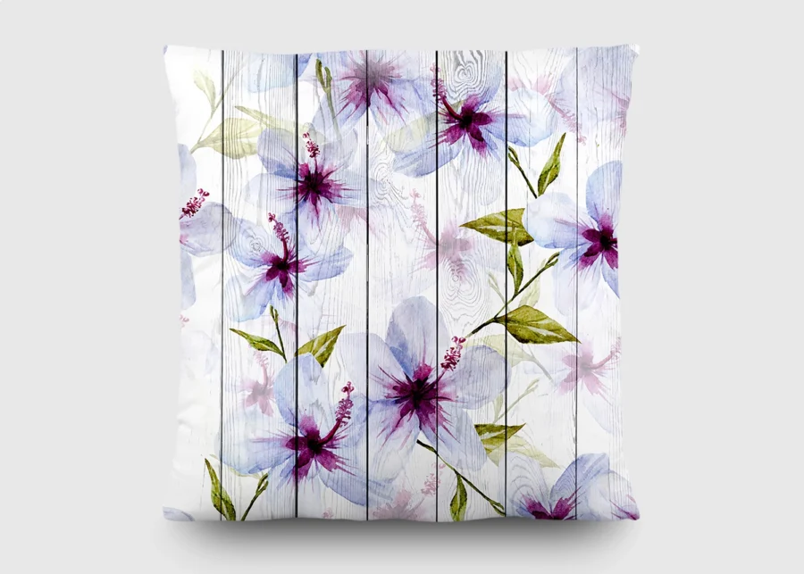 Dekorativní polštářek Květiny | 45 x 45 cm | CN 3617