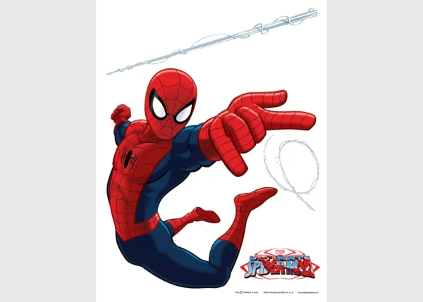 Dětská samolepka na zeď Marvel Spider-Man | 65 x 85 cm | DDK1710