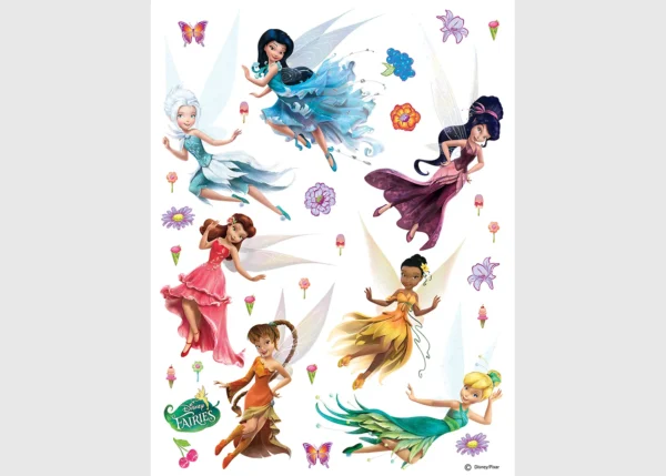 Dětská samolepka na zeď Disney Létající Víly | 65 x 85 cm | DDK1769