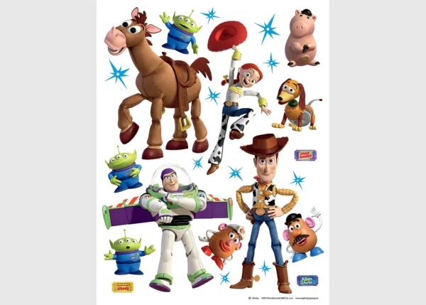 Dětská samolepka na zeď Disney Toy Story | 65 x 85 cm | DDK1771
