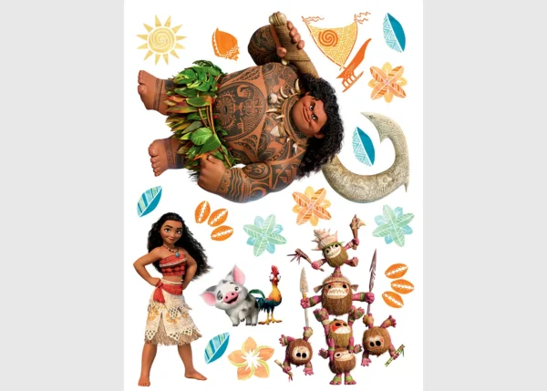 Dětská samolepka na zeď Disney Vaiana (Moana) | 65 x 85 cm | DDK2302