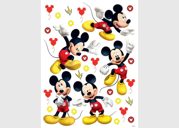 Dětská samolepka na zeď Disney Myšák Mickey | 65 x 85 cm | DDK2311