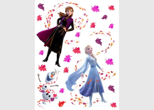 Dětská samolepka na zeď Disney Frozen – Vítr | 65 x 85 cm | DDK2317