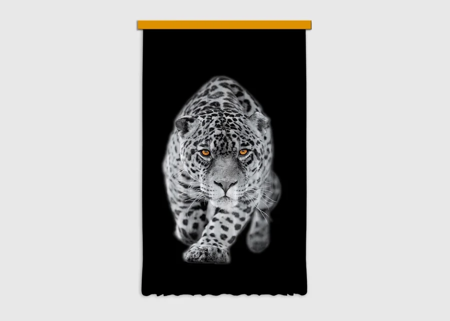 Dekorativní závěs Leopard | 140 x 245 cm | FCPL 6503