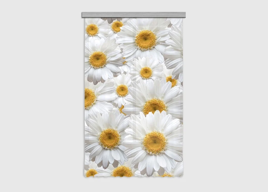 Dekorativní závěs Květiny | 140 x 245 cm | FCPL 6524