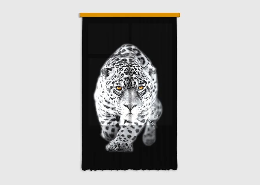 Dekorativní závěs Leopard | 140 x 245 cm | FCSL 7503