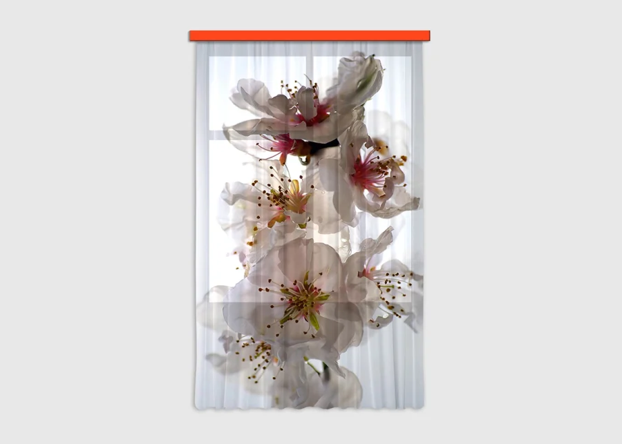 Dekorativní závěs Květy | 140 x 245 cm | FCSL 7506