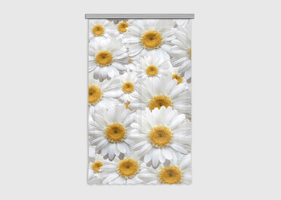 Dekorativní závěs Květiny | 140 x 245 cm | FCSL 7524