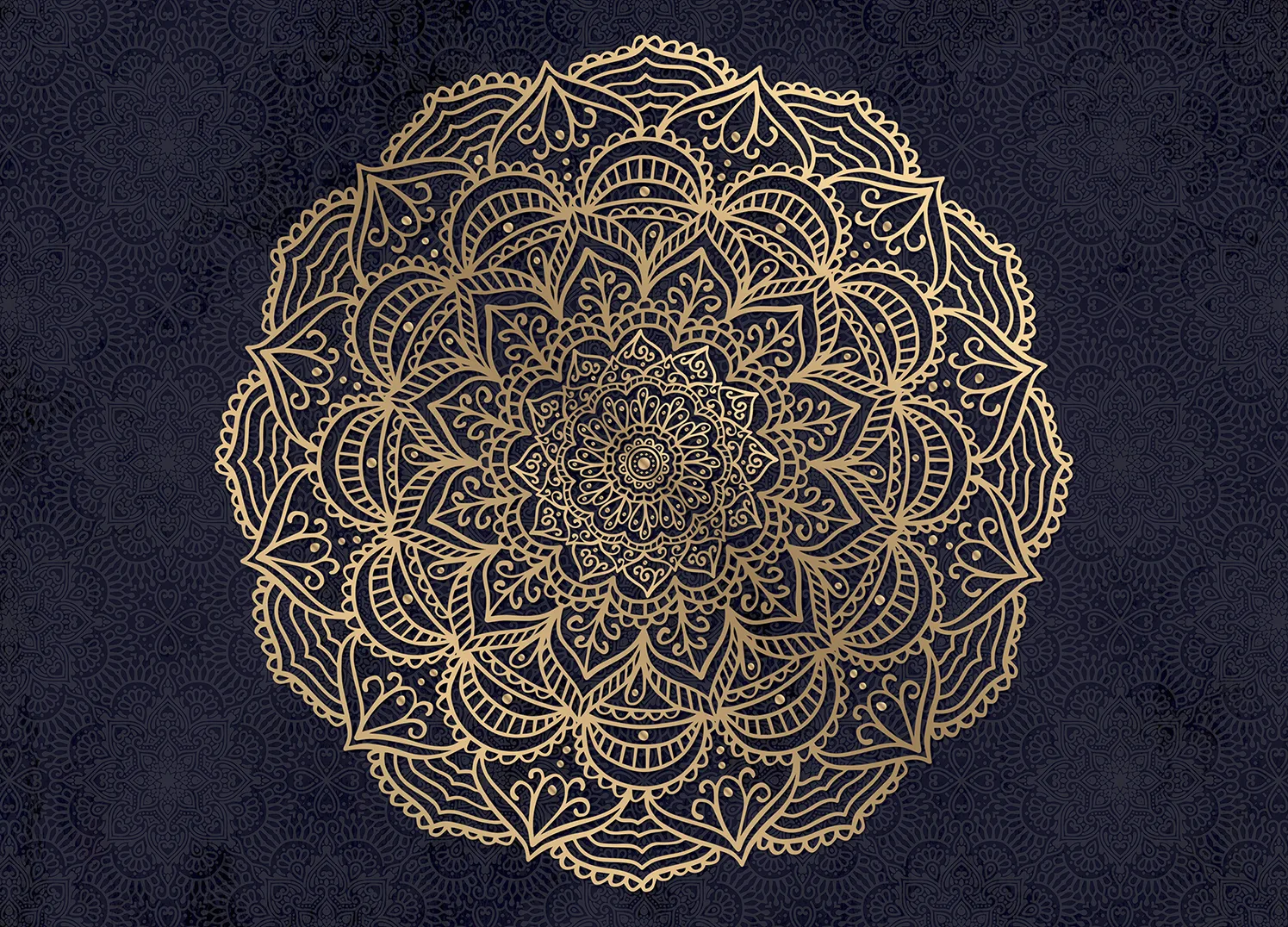 Fototapeta na míru Ozdobná Mandala | Vliesová fototapeta na zed' | DFT5P352099