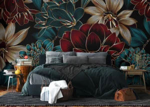 Vliesová fototapeta na zed' Elegantní Dahlia | 375 x 270 cm | FT5P 352015