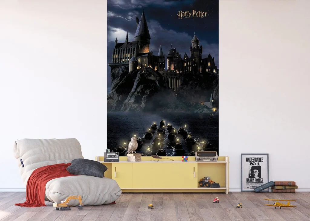 Dětská vliesová fototapeta na zed' Harry Potter První Rok v Bradavicích | 150 x 270 cm | FTD2P 5621
