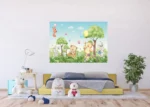 Dětská vliesová fototapeta na zed' Medvídek | 155 x 110 cm | FTDNM 5291