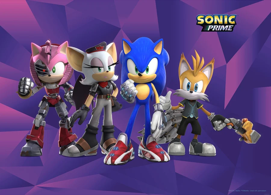 Dětská vliesová fototapeta na zed' Sonic | 155 x 110 cm | FTDNM 7913 - Image 2