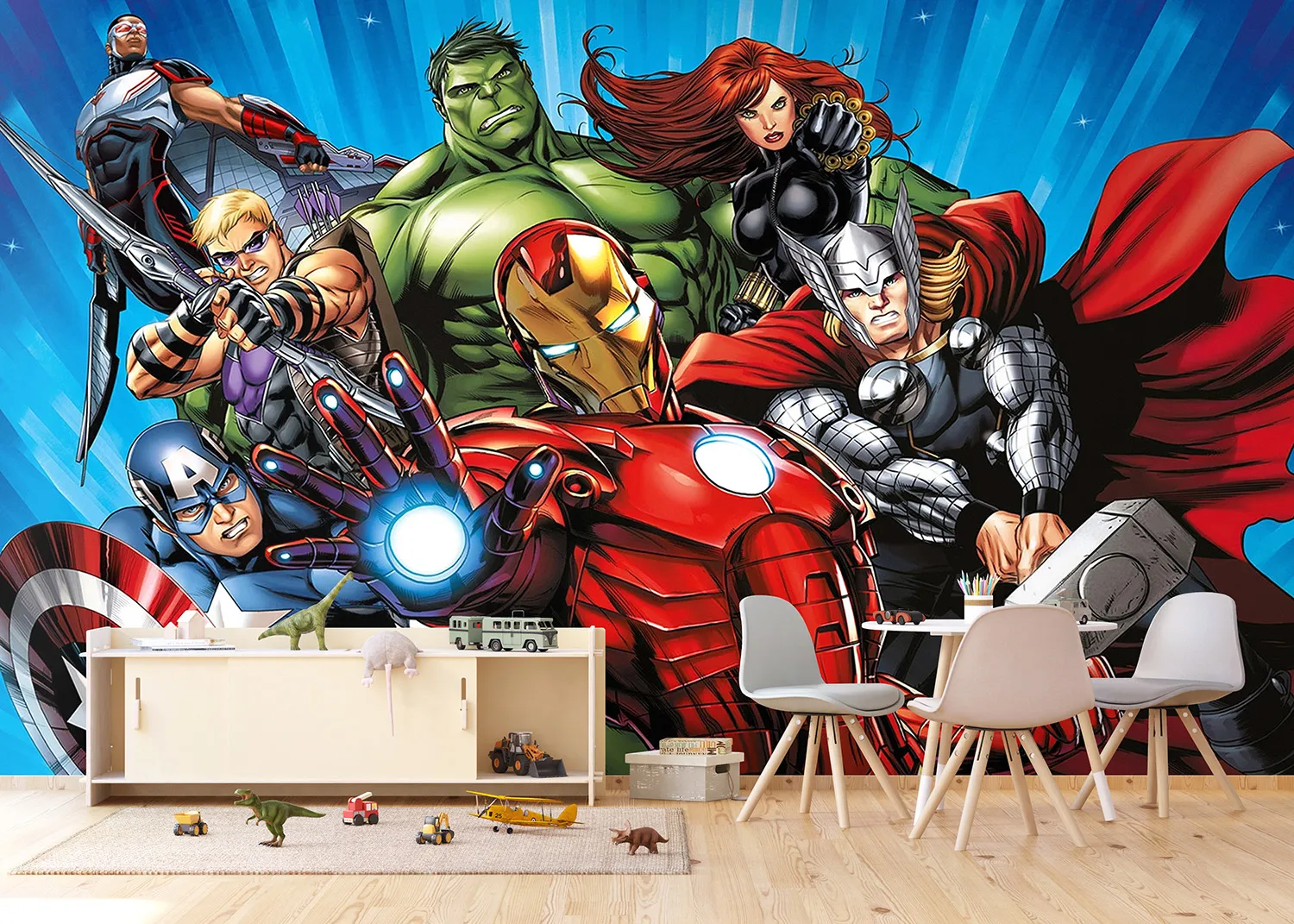 Vliesová fototapeta Marvel Avengers | 360 x 270 cm | FTDNXXL 5077