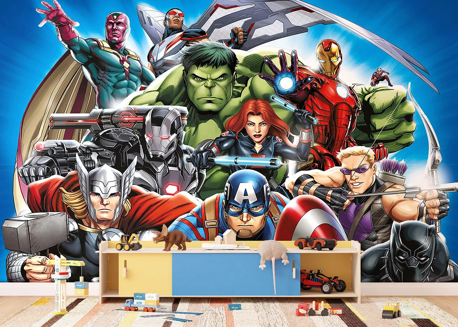 Vliesová fototapeta Marvel Avengers | 360 x 270 cm | FTDNXXL 5081