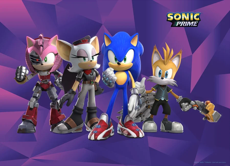 Dětská vliesová fototapeta na zed' Sonic | 252 x 182 cm | FTDXL 1969 - Obrázek 2