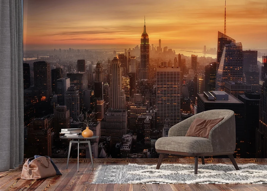 Vliesová fototapeta na zed' New Yorské Panorama | 375 x 270 cm | FTNXXL 3011