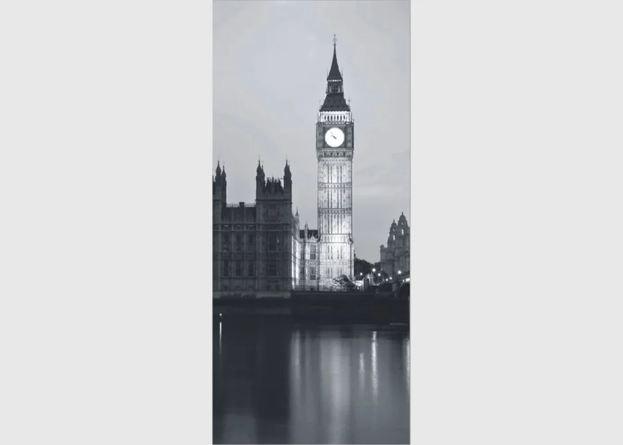 Vliesová fototapeta na zed' Big Ben v Noci | 202 x 90 cm | FTNV 2843