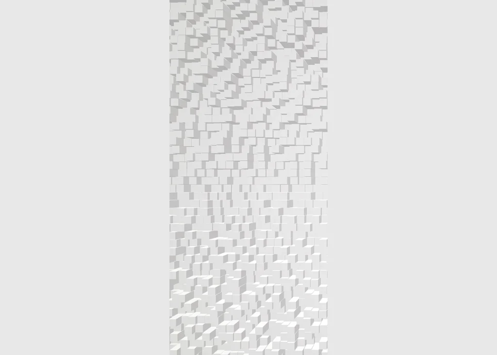 Vliesová fototapeta na zed' Bílé Kostky | 202 x 90 cm | FTNV 2930