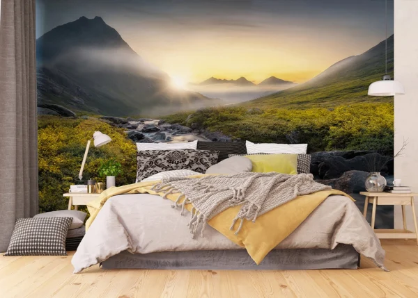 Vliesová fototapeta na zed' Horský Potok | 375 x 270 cm | FTNXXL 3029