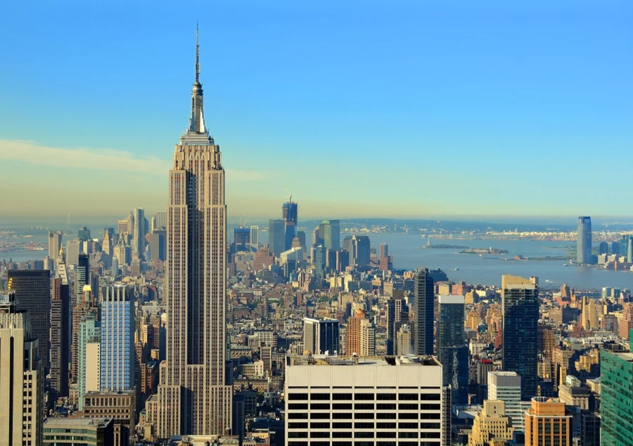 Vliesová fototapeta na zed' Výhled na Empire State Building | 360 x 254 cm | FTS 1309