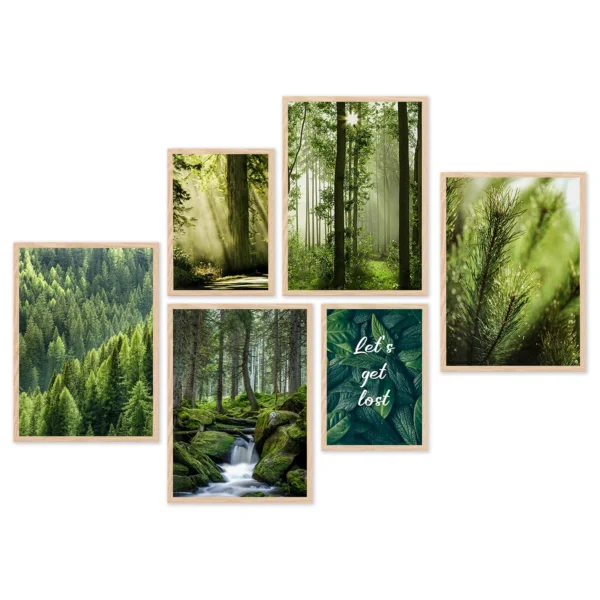 Sada Plakatu Les, 4 x A3, 2 x A4, P6 351315