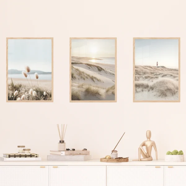 Sada oboustranných plakátů Pampová Tráva | 3 x A3 | DP3351491