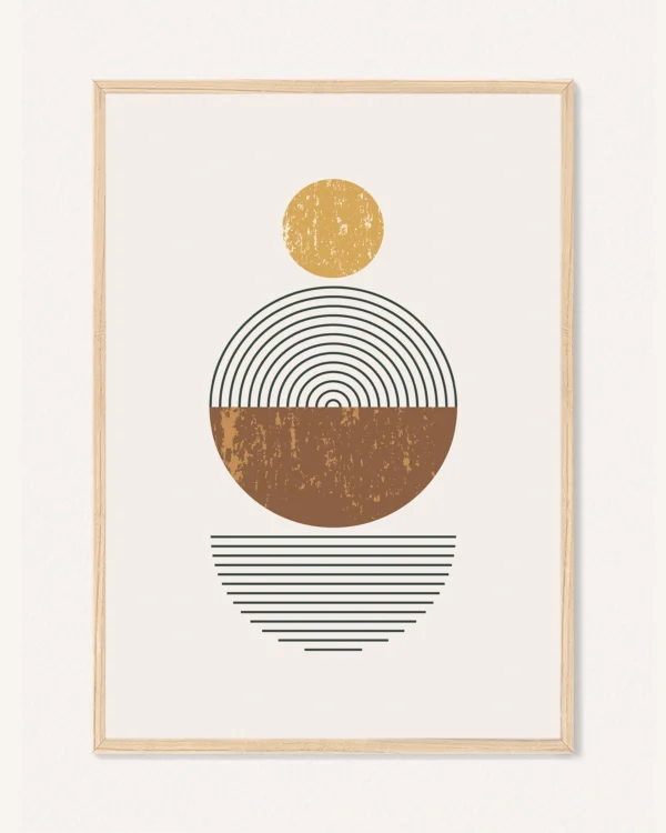 Plakat Abstraktní Kompozice, 30 x 42 cm, P 351429