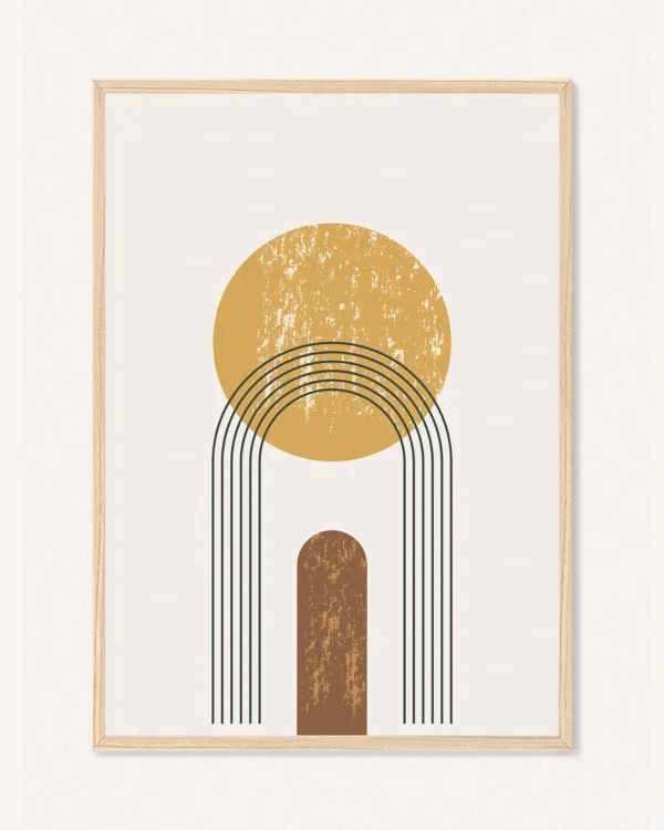 Plakat Abstraktní Kompozice, 30 x 42 cm, P 351433