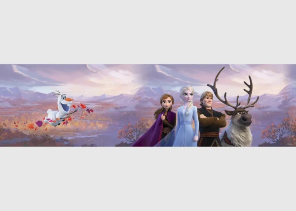 Dětská samolepící bordura na zeď Disney Ledové království
