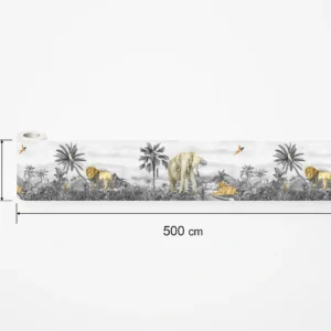 Dětská samolepící bordura na zeď Jungle | 5 m x 13.8 cm | WBD 8179 - Image 7