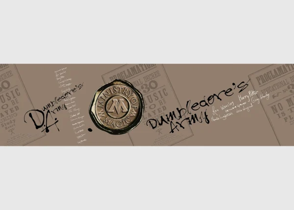 Dětská samolepící bordura na zeď Harry Potter | 5 m x 13.8 cm | WBD 8187