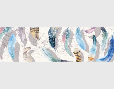 Samolepící bordura na zeď Lapač Snů | 5 m x 13.8 cm | WB 8423