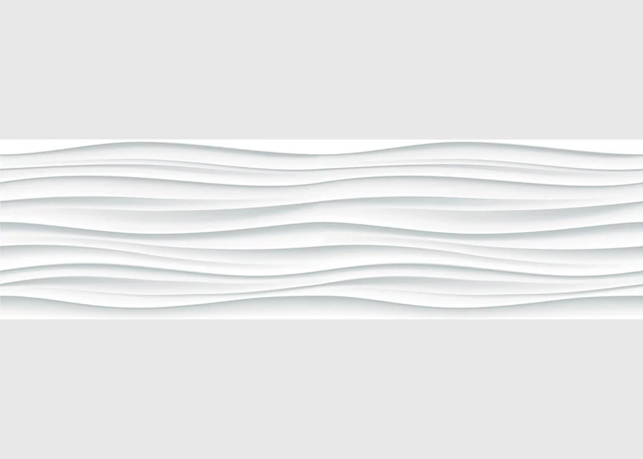Samolepící bordura na zeď Bílá Abstrakce | 5 m x 13.8 cm | WB 8225