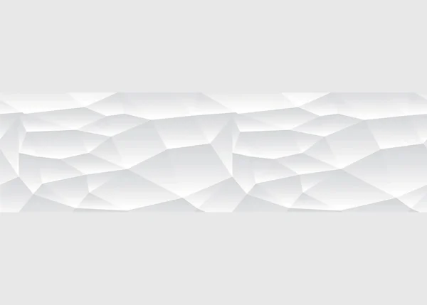 Samolepící bordura na zeď 3D Bílý Abstrakt | 5 m x 13.8 cm | WB 8233